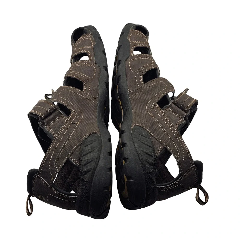 Teva Omnium Fisherman Sandals 13 Brown ShocPad Gorpcore Hiking Outdoor Water